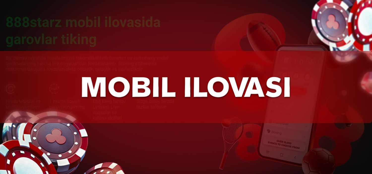 Mobil qurilmalarda kazino ilovasi