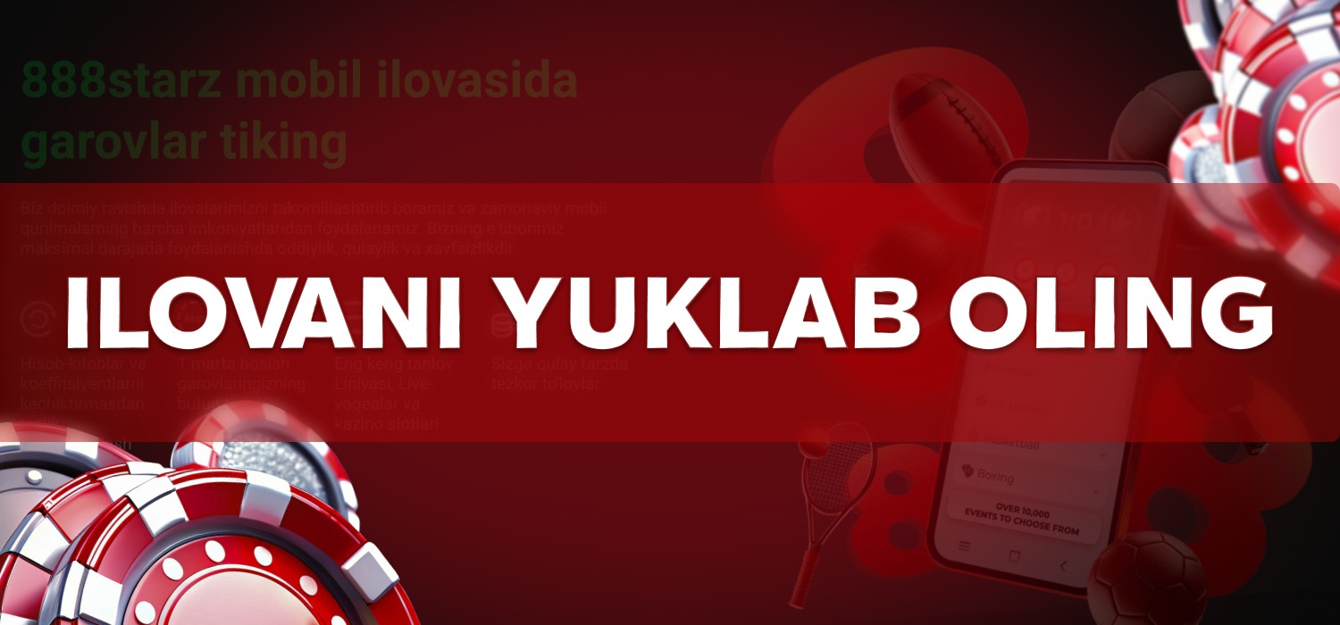 qurilmalarga mobil ilovani yuklab oling